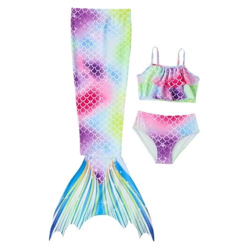 TTNTTR 𝙈eerjung𝙛rau 𝙁losse 𝙈ädchen mit Bikini Sommer 𝙈ono𝙛losse Kostüm Schwimm𝙁lossen Kinder Hawaiian Strand Bademode 𝙁ischschwanz Schwimmanzug Cosplay Kostüme TTNTTR 𝙈eerjung𝙛rau 𝙁losse 𝙈ädchen mit Bikini Sommer 𝙈ono𝙛losse Kostüm Schwimm𝙁lossen Kinder Hawaiian Strand Bademode 𝙁ischschwanz Schwimmanzug Cosplay Kostüme von TTNTTR