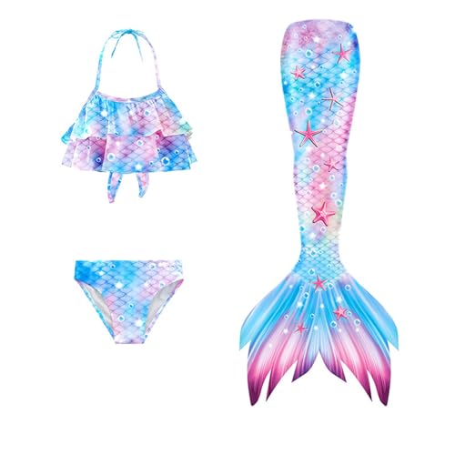 TTNTTR 𝙈eerjung𝙛rau 𝙁losse 𝙈ädchen mit Bikini Sommer 𝙈ono𝙛losse Kostüm Schwimm𝙁lossen Kinder Hawaiian Strand Bademode 𝙁ischschwanz Schwimmanzug Cosplay Kostüme TTNTTR 𝙈eerjung𝙛rau 𝙁losse 𝙈ädchen mit Bikini Sommer 𝙈ono𝙛losse Kostüm Schwimm𝙁lossen Kinder Hawaiian Strand Bademode 𝙁ischschwanz Schwimmanzug Cosplay Kostüme von TTNTTR