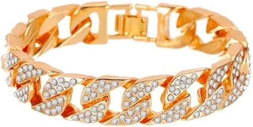 TTPSRY Elegantes Armband Für Damen Strassverzierte Gliederkette Hochwertiger Modeschmuck Funkelndes Silberarmband Stilvoller Schmuck Für Frauen Luxuriöses Accessoire Für Jeden Tag von TTPSRY