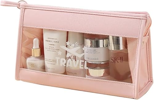 Ttpsry Hochwertige Kulturbeutel Set 3 Teilig Wasserdicht Transparent Reiseaccessoires Kosmetiktasche Für Damen Und Herren Ideal Für Flugreisen Handgepäck TSA Konform Praktisch Und Langlebig von TTPSRY