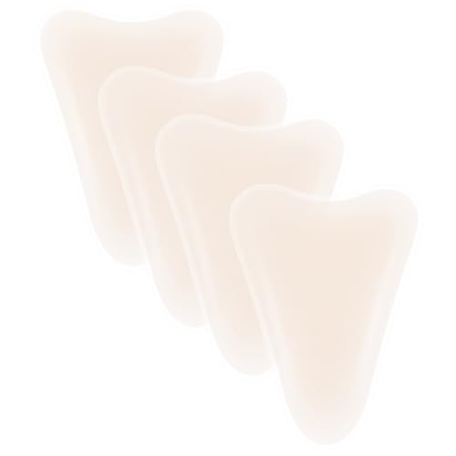 TTPSRY 4 Stuck Slipeinlagen Damen Camel Toe Concealer Cameltoe Einlage Selbstklebender Silikonschutz Wiederverwendbare Unsichtbar für Leggings Bademode wasserdichte Abdeckpolster Yogahose Bikini von TTPSRY