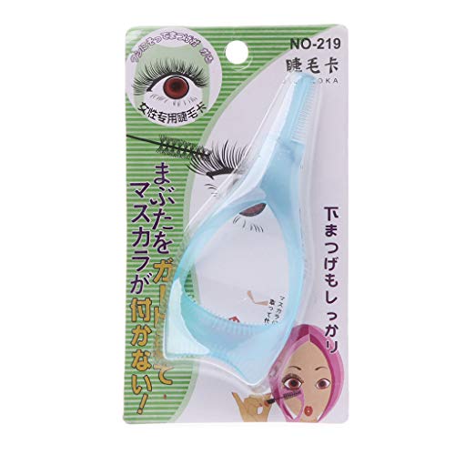 3-in-1 trendiger Mascara-Schutz, Wimpernkamm, Applikator, Anleitung (evtl. nicht in deutscher Sprache) von TTTLLNN