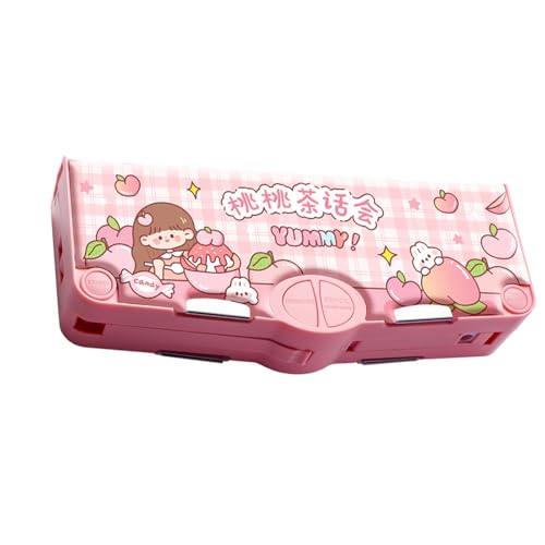 TTTLLNN Multifunktionale Bleistift Box Mit Schere Grinder Finger Wrap Band Herrscher Radiergummi Kinder Student Schule Liefert von TTTLLNN