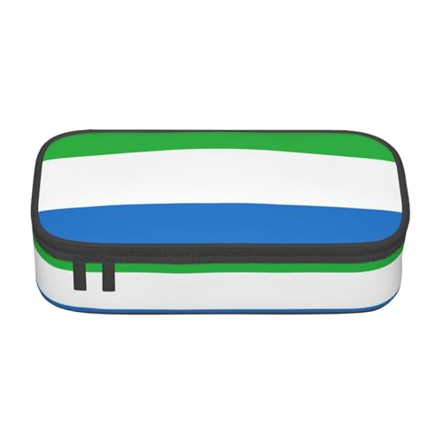 TTYDOKLA Federmäppchen aus Oxford-Stoff mit mehreren Fächern, ideal für Reisen oder Büro, Schwarz , Einheitsgröße, Kosmetiktasche von TTYDOKLA