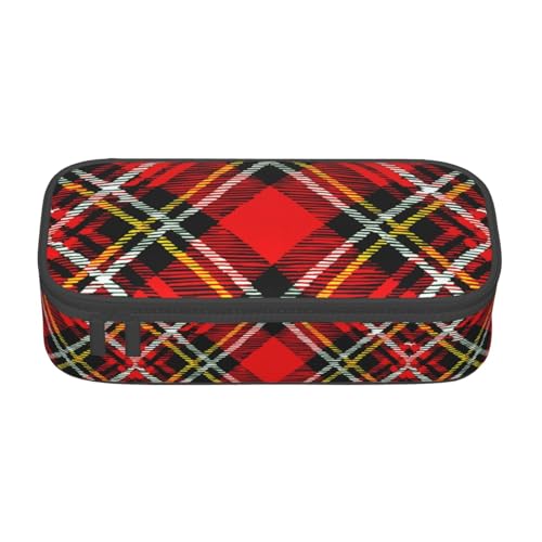 TTYDOKLA Federmäppchen aus Oxford-Stoff mit mehreren Fächern, ideal für Reisen oder Büro, Schwarz , Einheitsgröße, Kosmetiktasche von TTYDOKLA