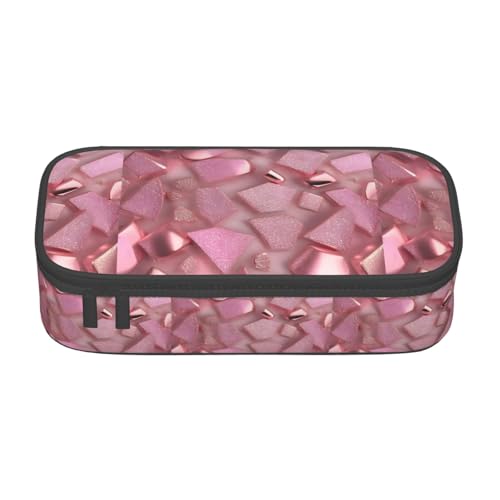 TTYDOKLA Federmäppchen aus Oxford-Stoff mit mehreren Fächern, ideal für Reisen oder Büro, Schwarz , Einheitsgröße, Kosmetiktasche von TTYDOKLA