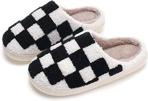 TUANMOZI Hausschuhe Damen Winter Slippers Plüsch Hausschuhe Damen Pantoffeln Damen-Hausschuhe Warm Gefütterte Hausschuhe Teenager Mädchen Kawaii Hausschuhe Flauschige Pantoffeln von TUANMOZI