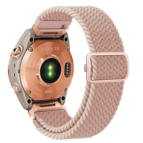 TUCOMO Nylon Geflochtenes Armband Kompatibel mit Garmin Fenix 7S / Fenix 6S / Fenix 5S / Descent Mk2S, Quick Fit 20mm Loop Dehnbare Elastische Uhrenarmband für Garmin epix Pro 42mm Herren Damen TUCOMO Nylon Geflochtenes Armband Kompatibel mit Garmin Fenix 7S / Fenix 6S / Fenix 5S / Descent Mk2S, Quick Fit 20mm Loop Dehnbare Elastische Uhrenarmband für Garmin epix Pro 42mm Herren Damen von TUCOMO