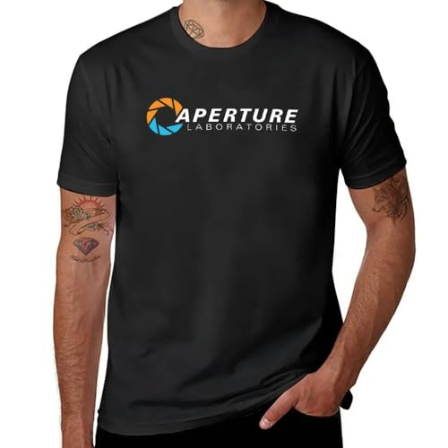 Aperture Laboratories T-Shirt Shirt t Shirts Men's Clothing Black M von TUCVNDAT