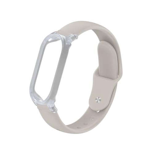 TUDIA PC-Hülle mit verstellbarem Silikonarmband für PLAUD NotePin AI Voice Recorder [5,6"–8,5" Handgelenke] Leicht bequem tragbar und sicherer Sitz - Sand von TUDIA