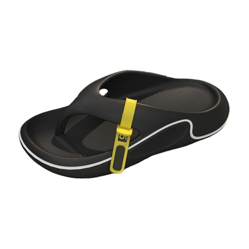 TUDUZ Herren Hausschuhe Flip Flops Outdoor Dicke Strandsandalen rutschfeste weiche High-End-Freizeitpantoffeln Neopren Schuhe Black gr 40 TUDUZ Herren Hausschuhe Flip Flops Outdoor Dicke Strandsandalen rutschfeste weiche High-End-Freizeitpantoffeln Neopren Schuhe Black gr 40 von TUDUZ