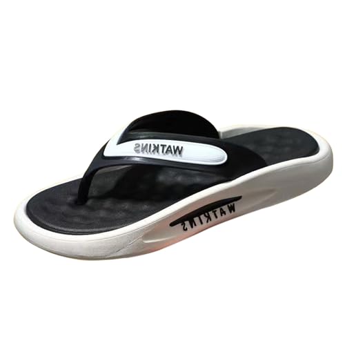 TUDUZ Komfort Herren High-End-Flip-Flops Outdoor Dicke Trendy Fashion Strand Herrenschuhe Casual Paar Casual Hausschuhe Herren Schuhe Black gr 38 TUDUZ Komfort Herren High-End-Flip-Flops Outdoor Dicke Trendy Fashion Strand Herrenschuhe Casual Paar Casual Hausschuhe Herren Schuhe Black gr 38 von TUDUZ