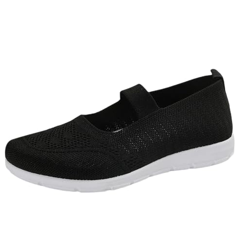 TUDUZ Orthopädische Wanderschuhe für Damen 2025 Damenschuhe Gewebte orthopädische atmungsaktive Wanderschuhe rutschfeste Slip-On-Schuhe mit Fußgewölbeunterstützung Leopard Damenschuhe (Black, 38) TUDUZ Orthopädische Wanderschuhe für Damen 2025 Damenschuhe Gewebte orthopädische atmungsaktive Wanderschuhe rutschfeste Slip-On-Schuhe mit Fußgewölbeunterstützung Leopard Damenschuhe (Black, 38) von TUDUZ