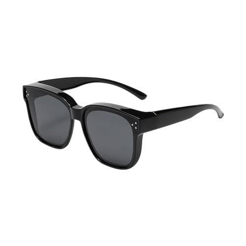 TUDUZ Universelle Modelle von kurzsichtigen Sonnenbrillen, schützende polarisierte, blendfreie Sonnenbrillen, Sonnenbrillen für weibliche polarisierte Fahrer Sonnenbrille Mit Dioptrien (A, One Size) von TUDUZ