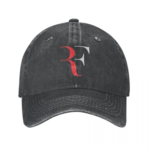 Baseball Caps Roger Federer Denim Logo Print Unisex-Teens Custom Hip Hop Hüte Frühling Y2k Tennis Skate Verstellbare Snapback Cap Sommer Outdoor Sport Fashion Geschenk Baseball Caps Roger Federer Denim Logo Print Unisex-Teens Custom Hip Hop Hüte Frühling Y2k Tennis Skate Verstellbare Snapback Cap Sommer Outdoor Sport Fashion Geschenk von TUIKKKLO