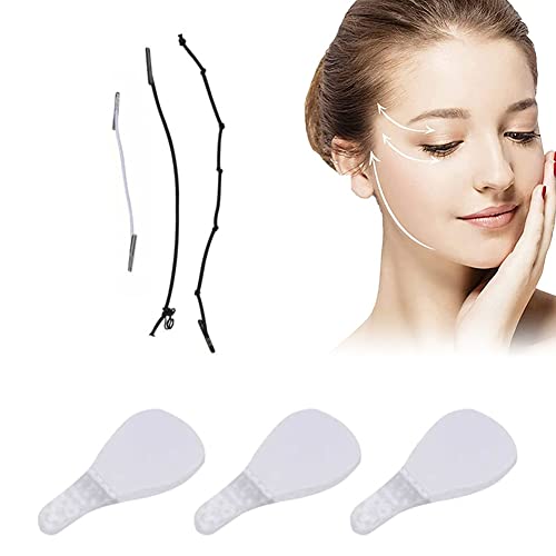 40PCS Facelifting Aufkleber,Face Lifting Tape,Instant Invisible Face Sticker,Lifting Tapes Gesicht,Lift Gesicht Aufkleber,Lift Face Sticker,Face Lifting Tape Doppelkinn,V-Form Lift Gesicht Aufkleber von TUKNN