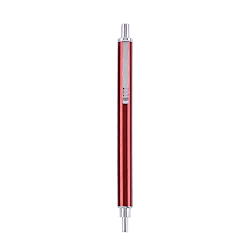 TUKRPQMRI Füllfederhalter Drucktintenstifte 1 Stück Füllfederhalter for Schreiben Einziehbare 0,38-mm-Feder Schülerschreibwaren Büro Schulbedarf/208(Red) von TUKRPQMRI