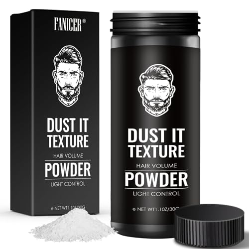 Stylingpulver,Volumen Sytling Puder,Hair Styling Texturising Powde,Hochwertiges Stylingpulver,Haar Puder Männer Frauen Styling,Verleiht Volumen,für Verleiht dem Haar Textur von TULAMORIY