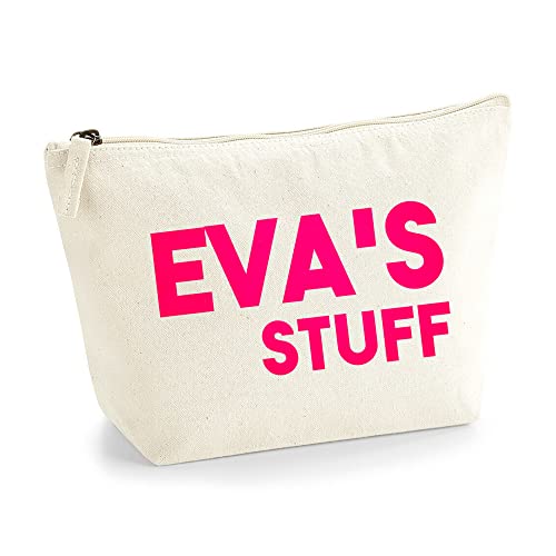 Personalisiert Name Initialen Text My Stuff Kosmetiktasche Damen Schminktasche für Handtasche Makeup Tasche mit Texturdruck - Neonrosa Flocke - L | Natürlich Personalisiert Name Initialen Text My Stuff Kosmetiktasche Damen Schminktasche für Handtasche Makeup Tasche mit Texturdruck - Neonrosa Flocke - L | Natürlich von TULLUN