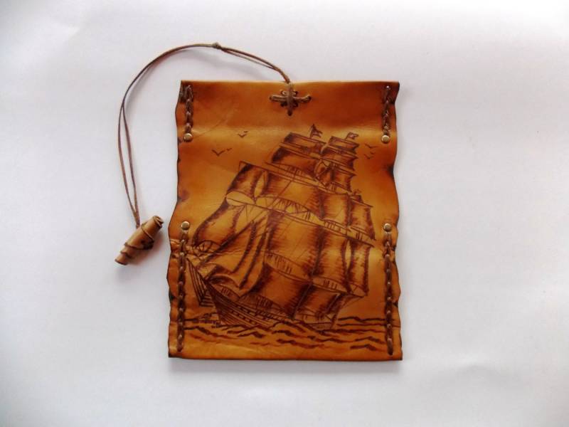 Handgefertigte Exklusive Leder Tabaktasche von TUMABROTHERS