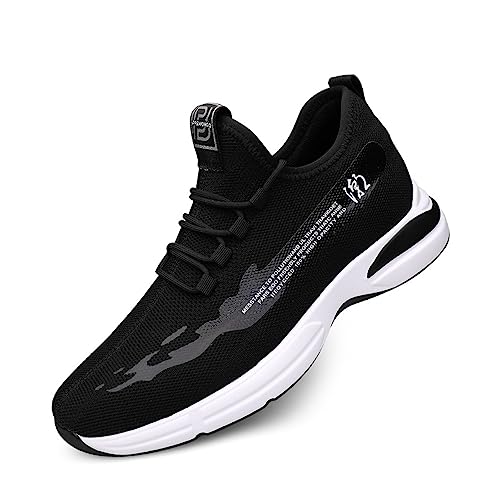 TUMAHE Herren Unsichtbare Höhe Erhöhung Trainer für Walking Mode Aufzug Schuhe Leichte Komfort Aufzug Turnschuhe für Männer,8cm Black,41 EU TUMAHE Herren Unsichtbare Höhe Erhöhung Trainer für Walking Mode Aufzug Schuhe Leichte Komfort Aufzug Turnschuhe für Männer,8cm Black,41 EU von TUMAHE