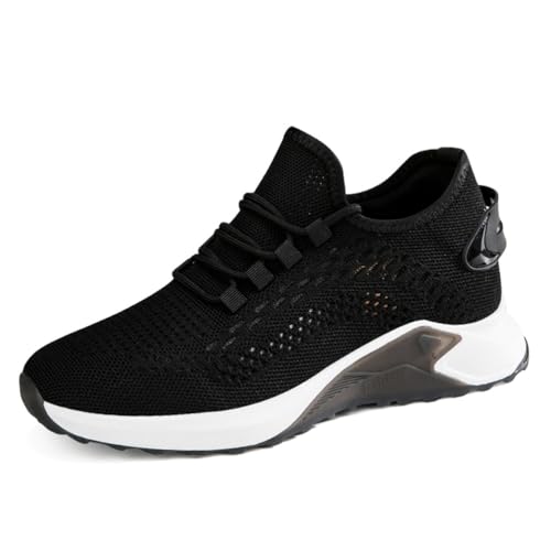 TUMAHE Höhensteigernde Schuhe Für Männer, Stilvolle 2,35 '' Größere Laufaufzugsschuhe Komfort rutschfeste Atmungsaktive Sportschuhe,Schwarz,37 EU TUMAHE Höhensteigernde Schuhe Für Männer, Stilvolle 2,35 '' Größere Laufaufzugsschuhe Komfort rutschfeste Atmungsaktive Sportschuhe,Schwarz,37 EU von TUMAHE