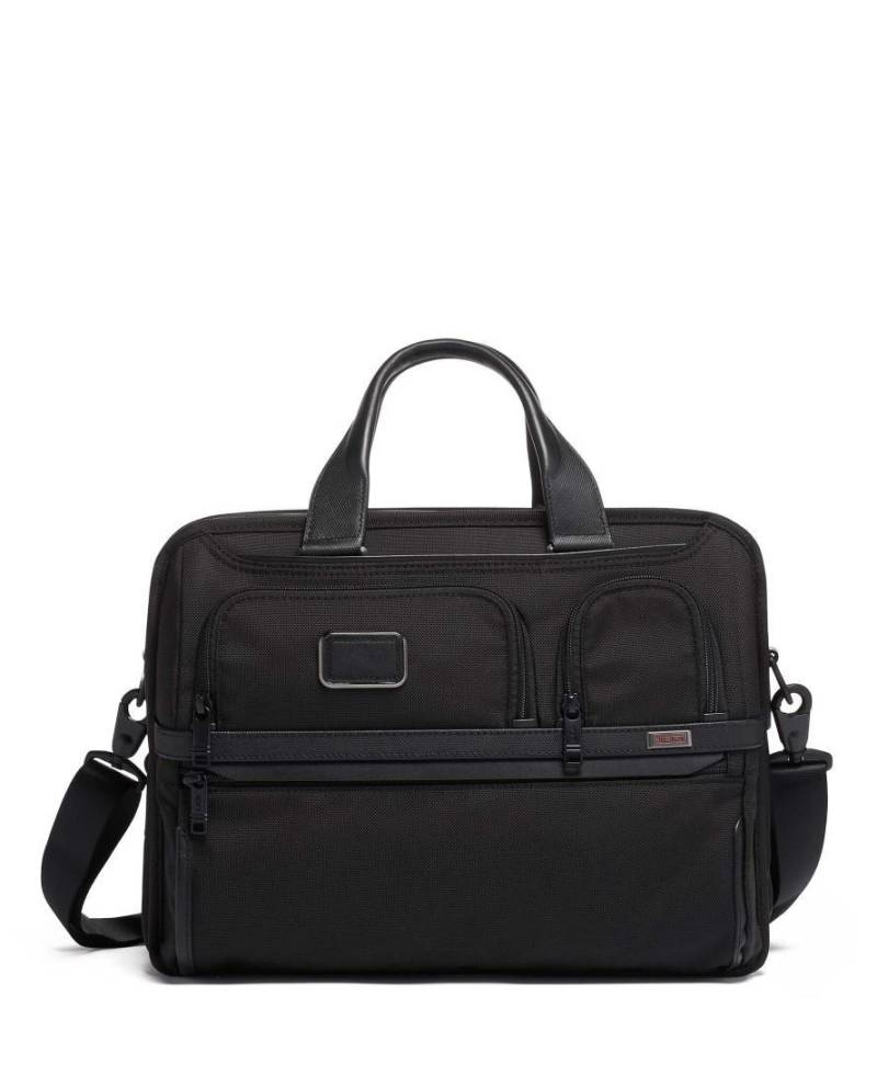 TUMI - ALPHA 3 Computertasche Exp Org Laptop Brief Black Schwarz von TUMI