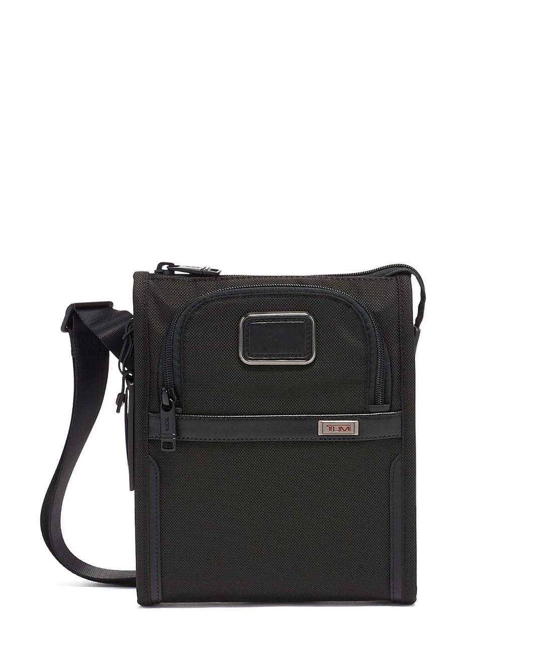 TUMI - ALPHA Businessumhänger Pocket Bag Small Black Schwarz von TUMI