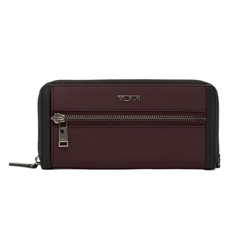 TUMI - Voyageur Zip Around Continental Wallet - Kartenetui für Damen, Deep Plum, Einheitsgröße, Voyageur Zip-around Continental von TUMI