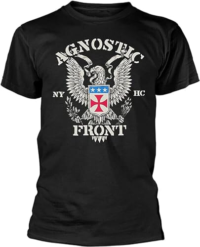 Agnostic Front 'Eagle Crest' Mens T-Shirt - & ! Black Size XL Agnostic Front 'Eagle Crest' Mens T-Shirt - & ! Black Size XL von TUOPUKEJI