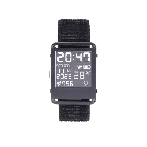 TUOPUONE Watch V2.0 – Vollständig Open Source & anpassbare E-Ink Uhr basierend auf ESP32 TUOPUONE Watch V2.0 – Vollständig Open Source & anpassbare E-Ink Uhr basierend auf ESP32 von TUOPUONE
