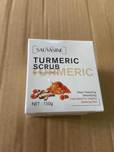 Kurkuma & Vitamin C Körperpeelings für Frauen, Peeling, Glow Scrub, Tiefenreinigung, feuchtigkeitsspendend, glättet und erweicht Erdbeerhaut, verbessert die Haut, 280 ml Kurkuma & Vitamin C Körperpeelings für Frauen, Peeling, Glow Scrub, Tiefenreinigung, feuchtigkeitsspendend, glättet und erweicht Erdbeerhaut, verbessert die Haut, 280 ml von TUOSHITONG