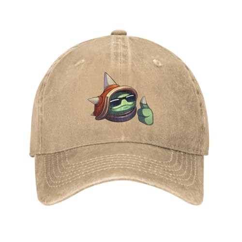 TUQIAAM Spitzenkappe Custom League Battle Game Legends Baseballkappe für Männer und Frauen, atmungsaktive Baumwoll-Dad-Mütze, Snapback-Kappen von TUQIAAM