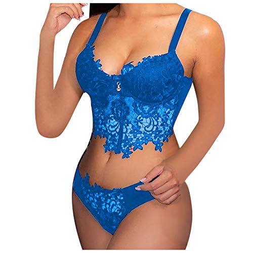 Sexy Dessous Damen Für Sex Schnüren Käfig BH Offene Brüste Cups Bra Büstenhebe Bralette Reizwäsche Dessous Erotik Reizwäsche Hollow Out Top Push Up Erotische Offen Transparent BustierB024 von TUQIDEWU