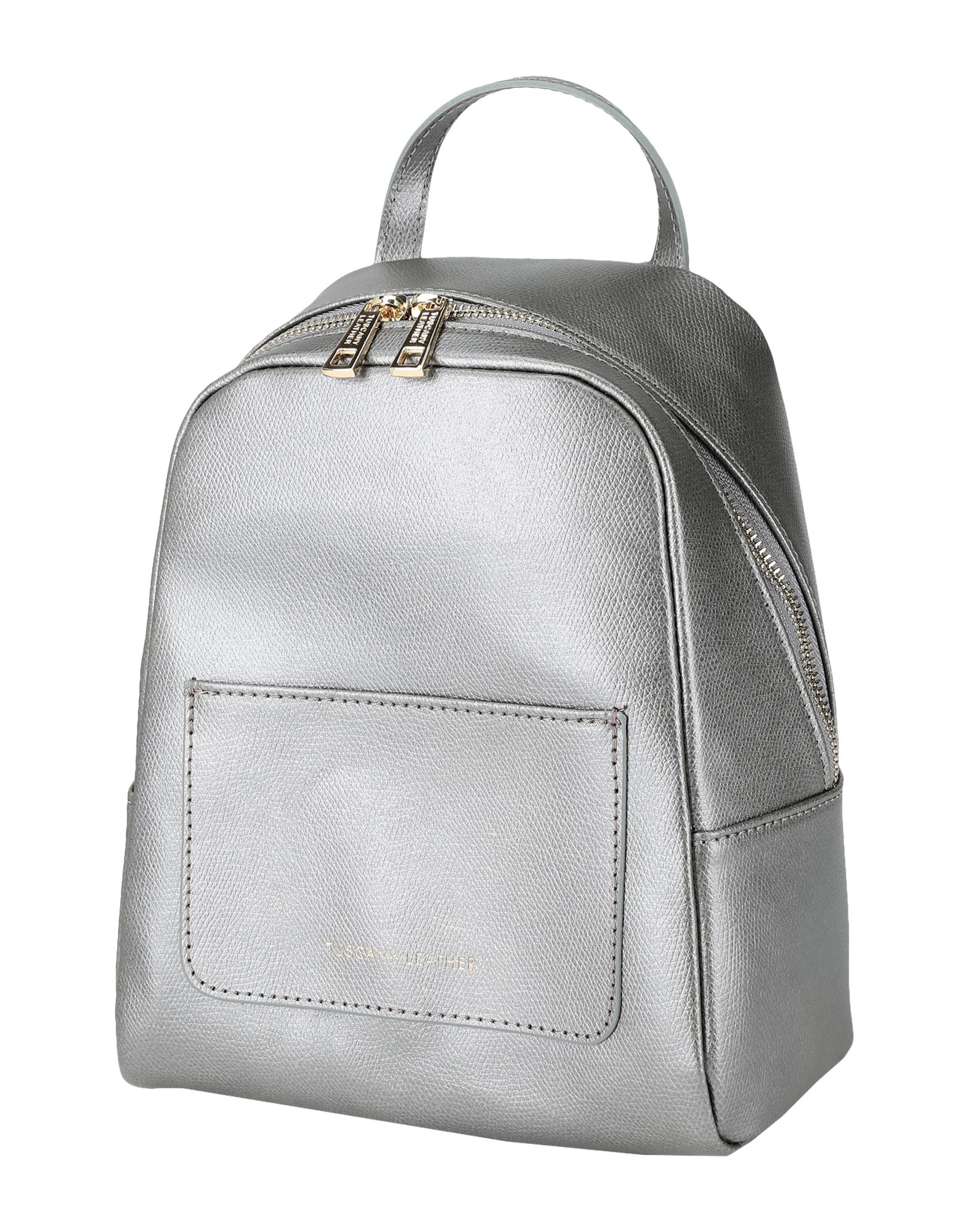 TUSCANY LEATHER Rucksack Damen Silber von TUSCANY LEATHER