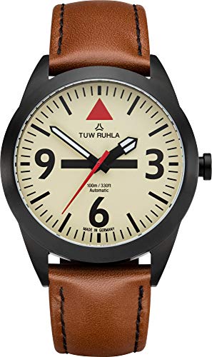 TUW Ruhla Aviator 10543-162614 Herren Automatikuhr Sehr gut ablesbar von TUW Ruhla
