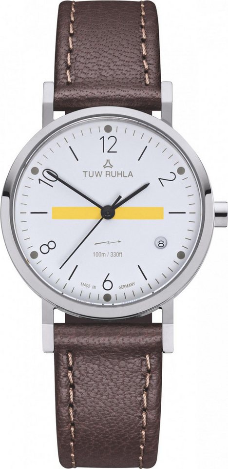 TUW Ruhla Quarzuhr Thuringia Quartz Damenarmbanduhr, Klassisch schlicht von TUW Ruhla