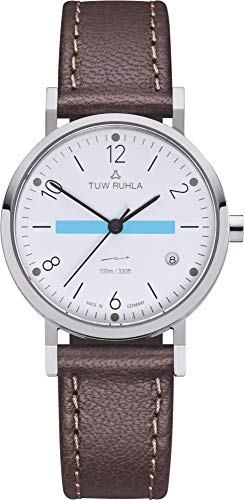 TUW Ruhla Thuringia Quartz 60132-031614A Damenarmbanduhr Klassisch schlicht von TUW Ruhla