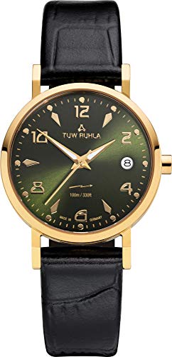 TUW Ruhla Thuringia Vintage Quartz 61132-133513 Damenarmbanduhr Klassisch schlicht von TUW Ruhla