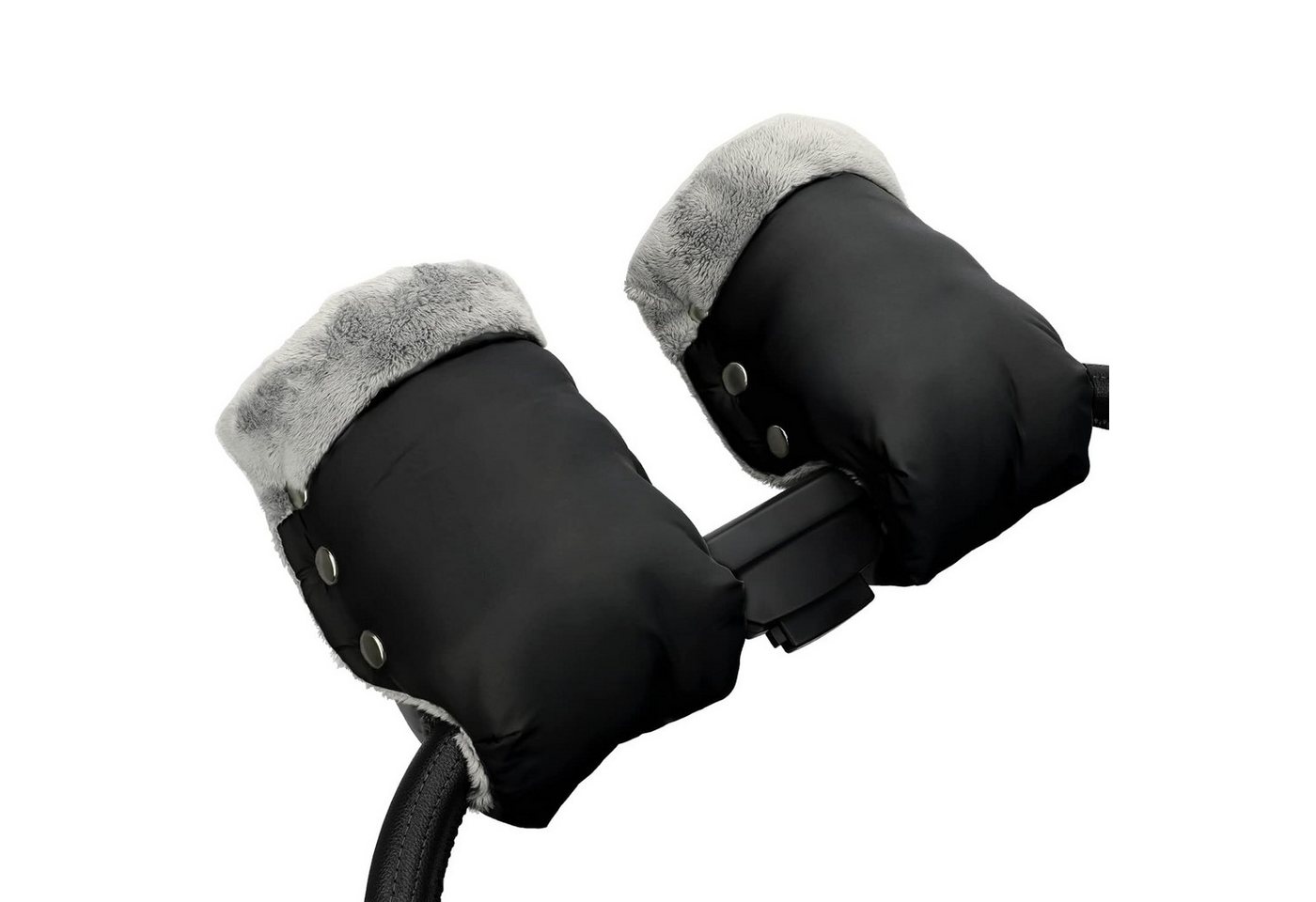 TUWENA Kinderwagen-Handwärmer Handschuhe Handmuff mit warme Innenseite Wasserdicht Winddicht, Stroller Handmuff Universalgröße für Kinderwagen, Buggy von TUWENA