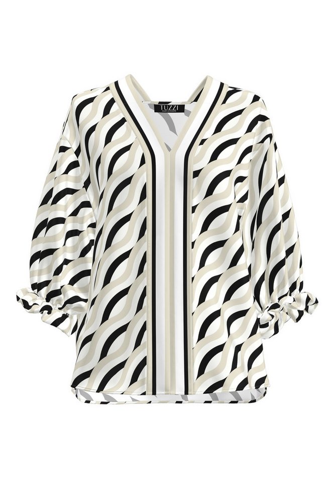 TUZZI Langarmbluse mit Kontrast-Details von TUZZI