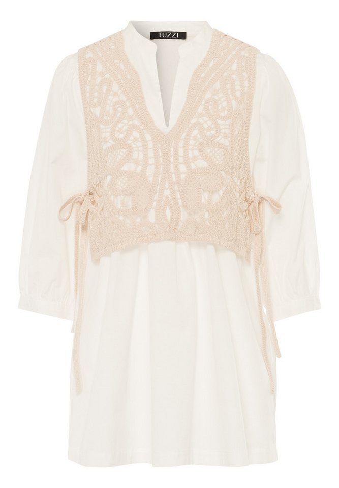 TUZZI Longbluse mit Häkel-Weste von TUZZI