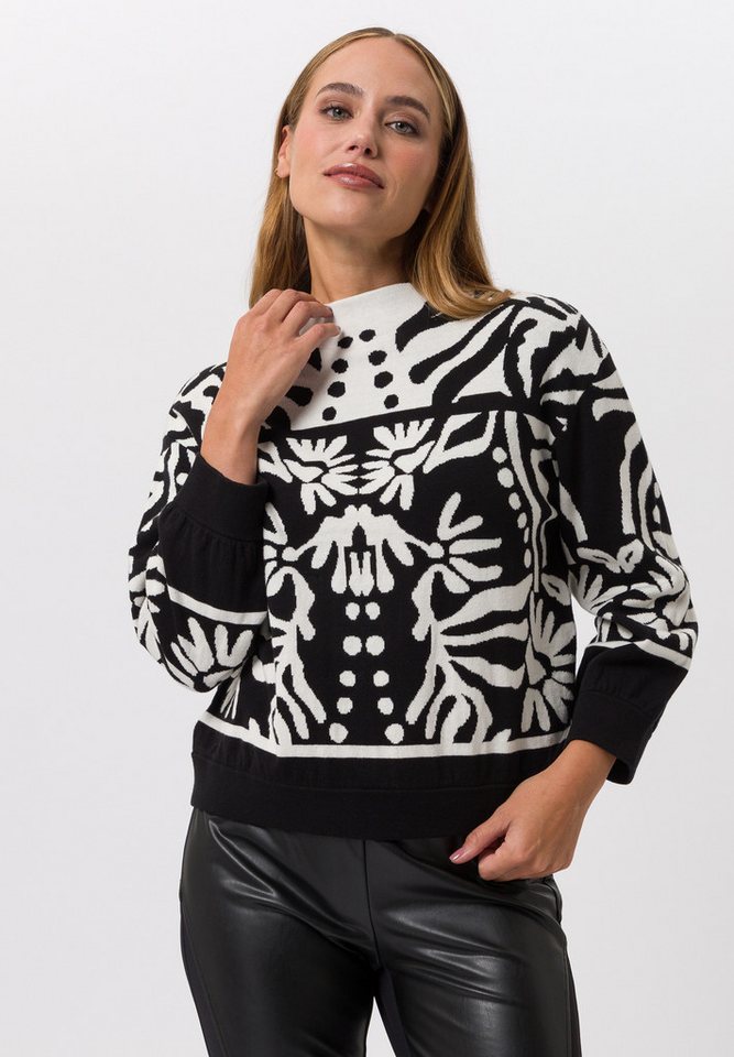 TUZZI Strickpullover in kontraststarkem Design von TUZZI