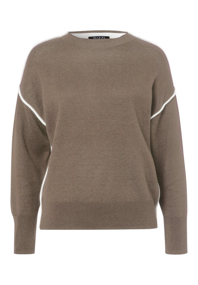 TUZZI Strickpullover mit Kontraststreifen von TUZZI