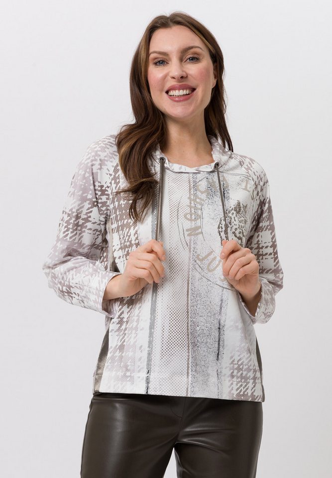 TUZZI Sweatshirt mit Animal-Print-Detail Angenehm elastisch von TUZZI