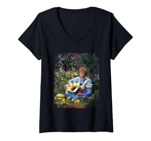 Damen TV Times John Denver tritt in der Muppet Show auf T-Shirt mit V-Ausschnitt Damen TV Times John Denver tritt in der Muppet Show auf T-Shirt mit V-Ausschnitt von TV Times