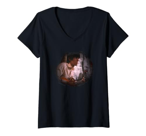 Damen TV Times Keith Richards Les Paul Ready Steady Go T-Shirt mit V-Ausschnitt Damen TV Times Keith Richards Les Paul Ready Steady Go T-Shirt mit V-Ausschnitt von TV Times