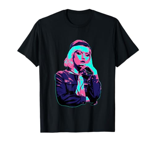 TV Times Debbie Harry Blondie Guide für Mädchen, Uniform, Pop-Art T-Shirt TV Times Debbie Harry Blondie Guide für Mädchen, Uniform, Pop-Art T-Shirt von TV Times