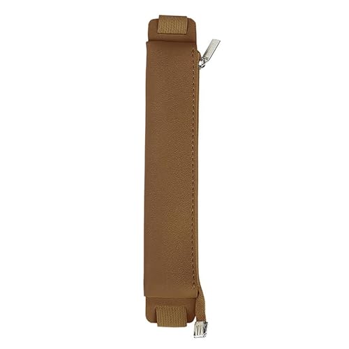 TVIVID 1 x Federmäppchen aus PU-Leder mit elastischer Schnalle, Notebook-Stifttasche, Touchscreen-Stifthülle, A5 TVIVID 1 x Federmäppchen aus PU-Leder mit elastischer Schnalle, Notebook-Stifttasche, Touchscreen-Stifthülle, A5 von TVIVID