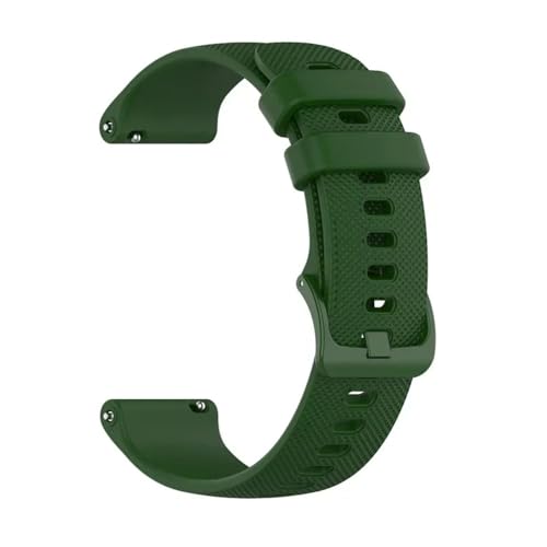 TVKSIPAR 20 Mm 22 Mm Sportarmband Passend For Garmin Fit For Venu 3 Band Uhrenarmband Ersatz Silikonarmband Passend For Forerunner 165 265 255 Music For Vivoactive 4(Green,22mm) von TVKSIPAR